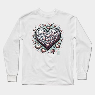 Heart for you - Valentine's Day - Heart shape - Red hearts Long Sleeve T-Shirt